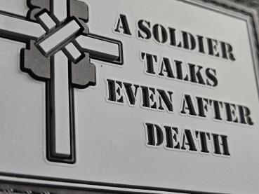 Preview: Rubberpatch A soldier talks even after death